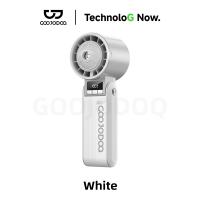 GOOJODOQ  High Speed 4000mAh Mini kipas Handheld Mini Fan Air flow 100 Gear kipas angin Stepless Speed Adjustment Dapat Dilipat Kipas
