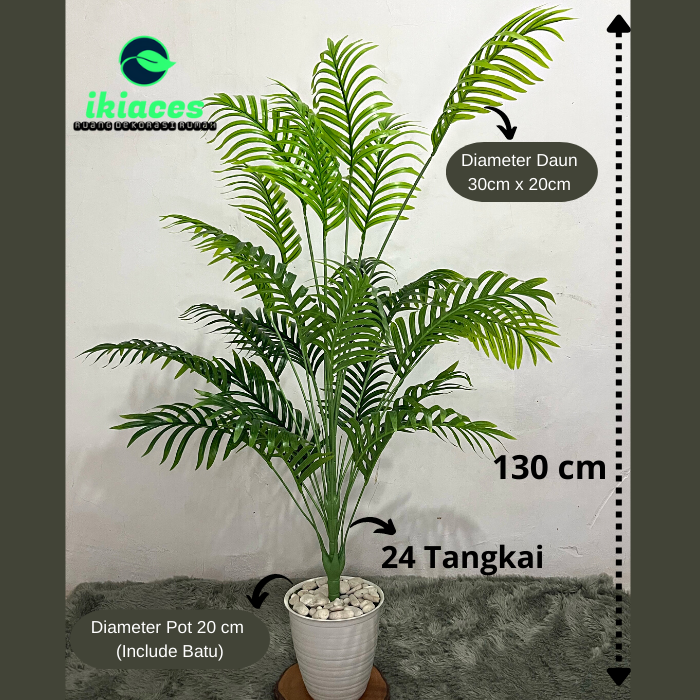 DAUN PALEM JUMBO POHON PAKIS ARTIFICIAL DAUN PAKIS PLASTIK BUNGA HIAS PALSU DEKORASI TANAMAN HIAS RUMAH BAYAR DI TEMPAT