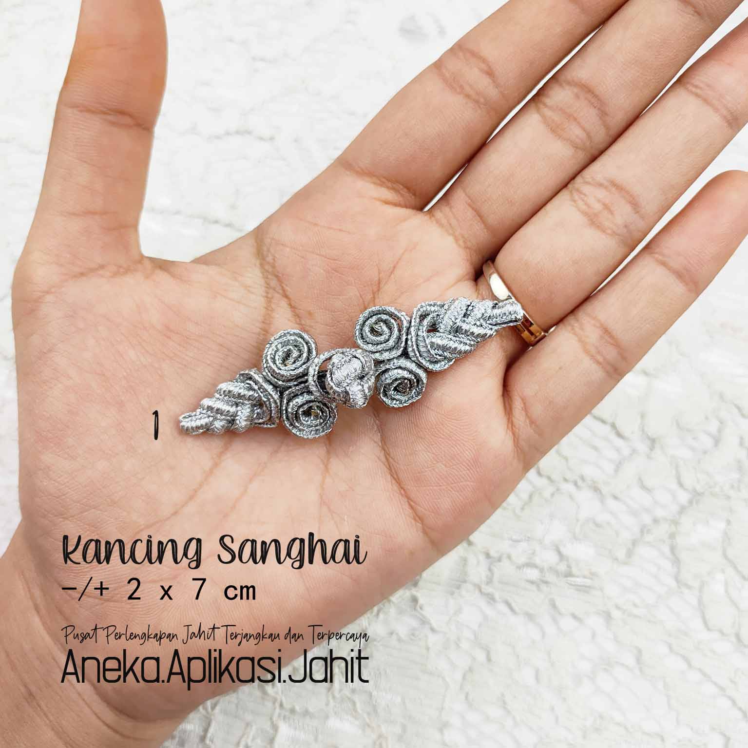 1 PASANG KANCING SANGHAI / KANCING CHEONGSAM / KANCING SHANGHAI