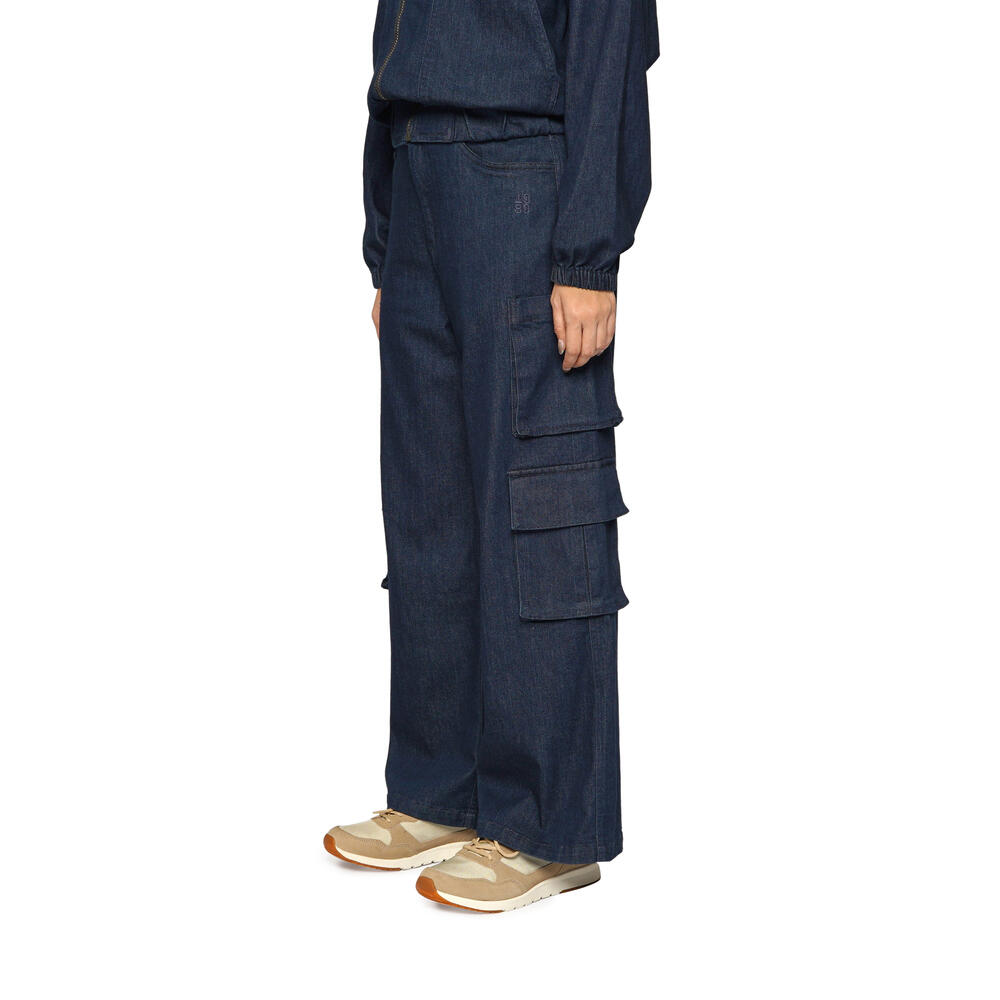 WS BREE DENIM CARGO PANTS (910010238)