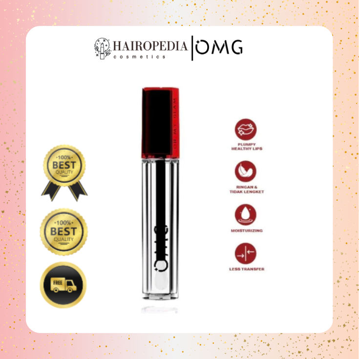 OMG OH MY GLAM Gloss Lip Finish Vinyl 2.7g - Lip Gloss - Transform Your Lip Cream From MATTE to G...