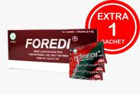 Foredi Gel Original Asli 100% 1 Pack isi 3 sachet + Free 1 Sachet Antiseptic Herbal Atasi Ejakulasi Bikin Tahan Lama