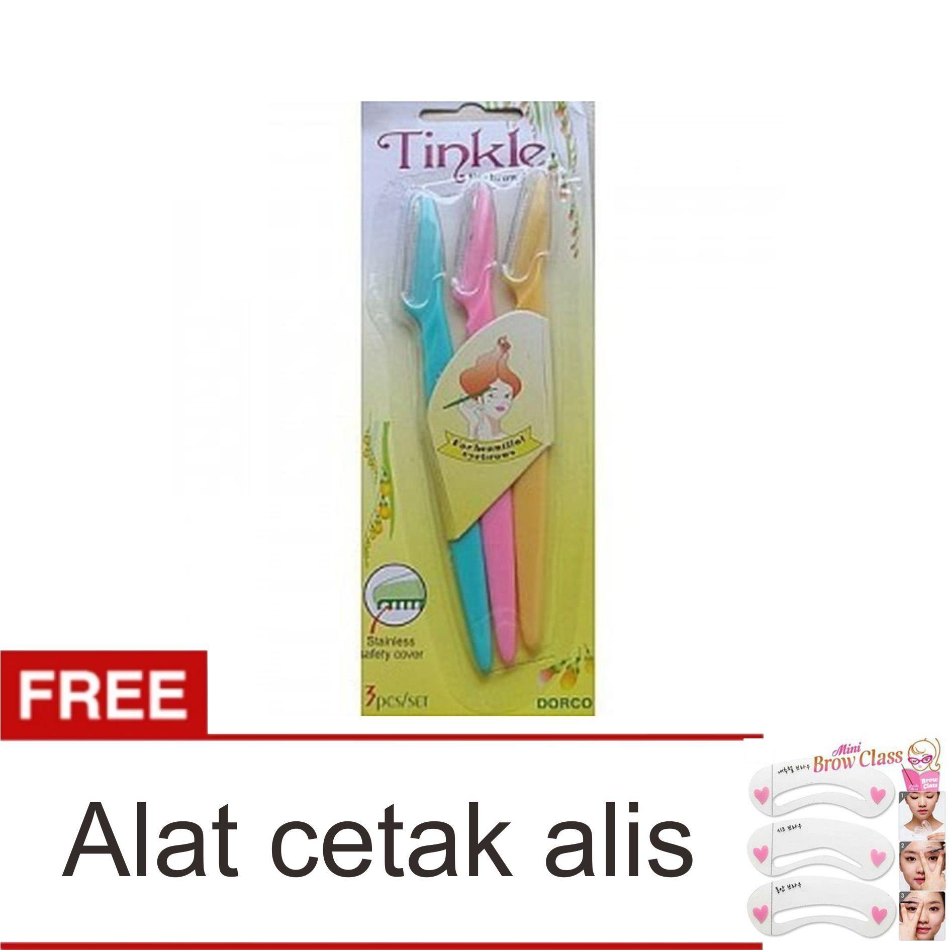 BonBon Pisau Pencukur Alis / Alat Pencukur Alis / Pisau Alis / Cukur Alis Set (