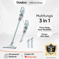 Gaabor Cleva Vacuum Cleaner 3in1 Penyedot Debu 18000Pa low watt 400W multifungsi HEPA Filter Kabel Panjang 4.5M
