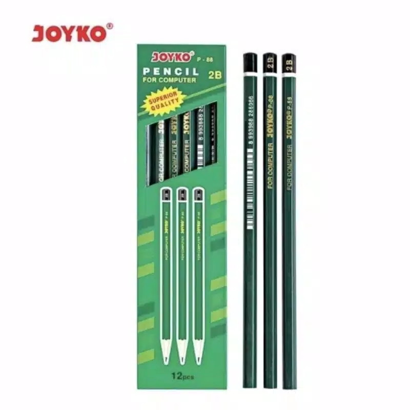 PENSIL TULIS 2B JOYKO 1PAK ISI 12PCS