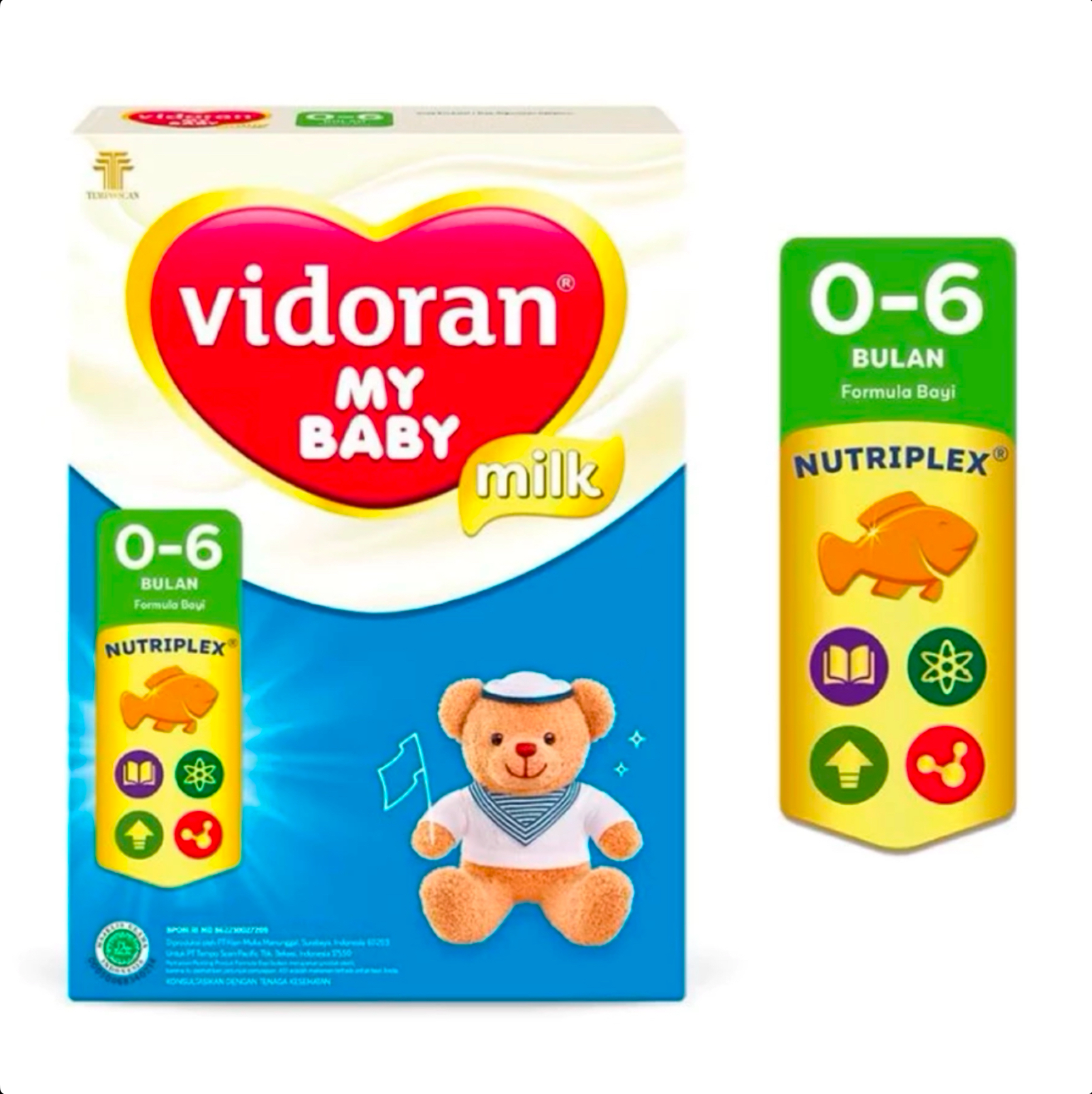 VIDORAN 0-6 BULAN PER BOX ISI 575 GRAM