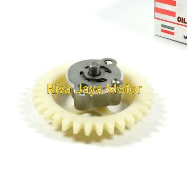 POMPA OLI OIL PUMP + GEAR GIGI JUPITER MX LAMA MX NEW 135 pompa oli oil pump + gear gigi jupiter mx lama mx new 135