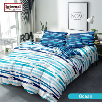 Bedcover Set Internal King 180x200 Tinggi 25cm - Motif Abstrak / Bunga / Geometri / Minimalis