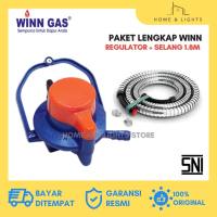 Regulator gas Winn Gas W 900 M Triple Lock Pengunci Ganda