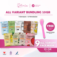 Lea Gloria - Paket Isi 9pcs Masker Semua Variant Travelsize 10GR