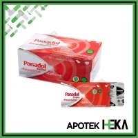 Panadol Merah Extra Paracetamol Box isi 100 Tablet