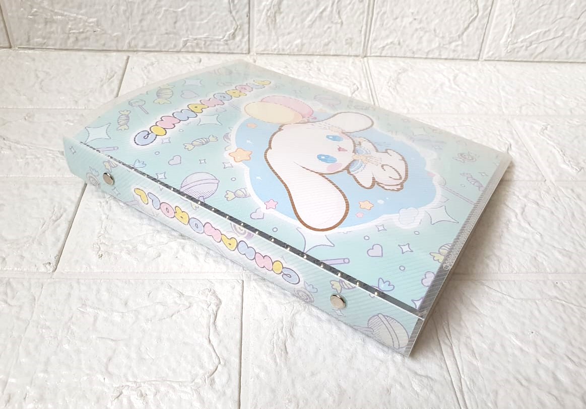 Map Binder Fancy Karakter Ukuran A5 Ring Besi 20R / Organizer Binder Note Slip