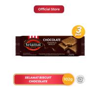 [Paket Isi 3] Selamat Biscuit Chocolate 102 g