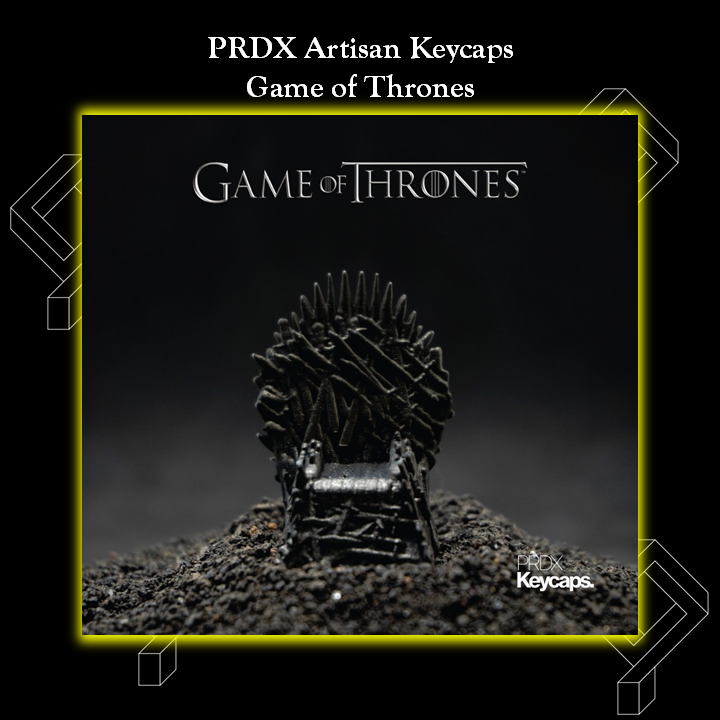 Game of Thrones "Iron Throne" Artisan Keycaps - PRDX Artisan Keycaps For Mechanical Keyboard