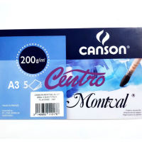 Canson Montval 200 Gsm A3 Kertas Gambar Cat Air Watercolor Paper