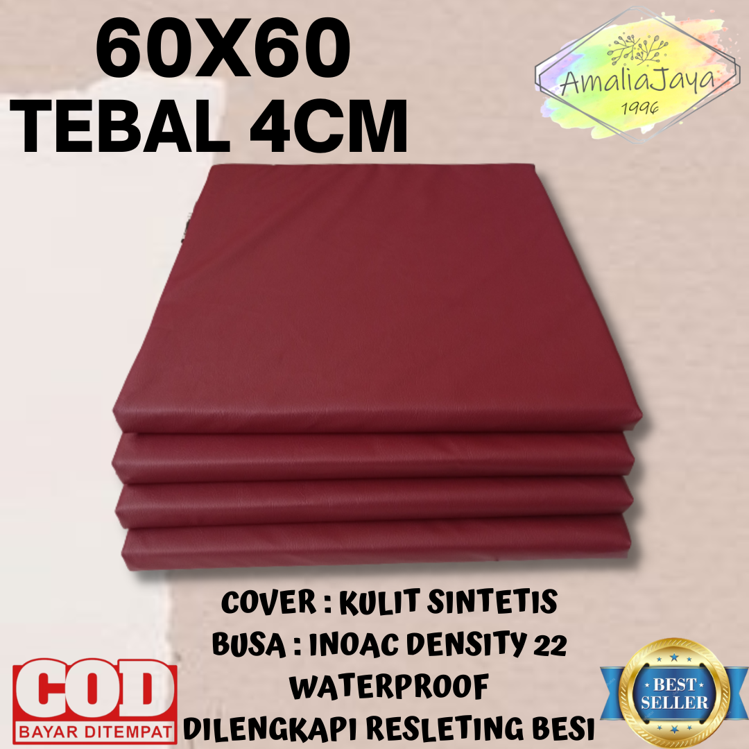 UKURAN 60X60X4CM ALAS DUDUK LANTAI / ALAS DUDUK KURSI / LESEHAN