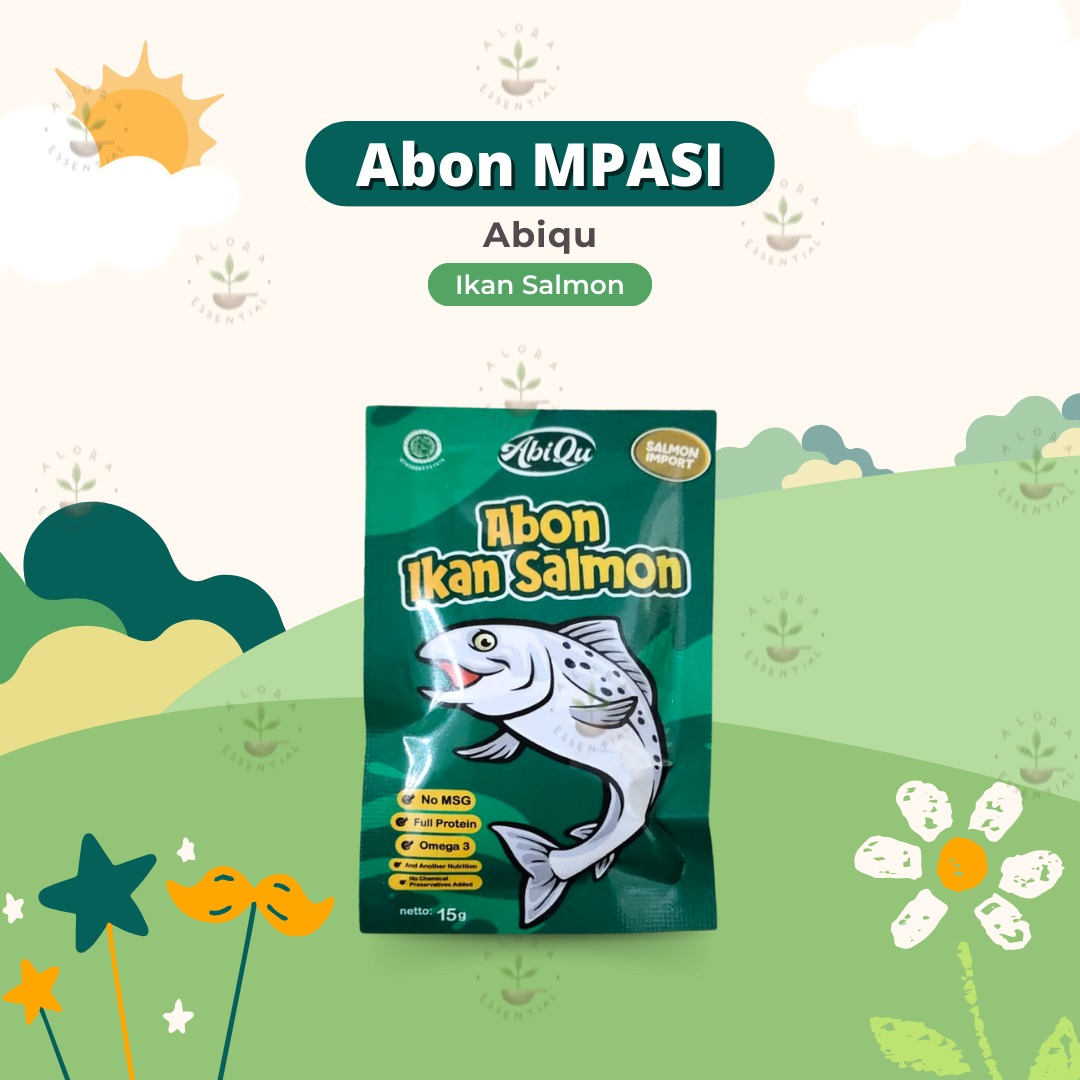 Abiqu Abon MPASI - Abon Abiqu - Abon Anak - Abon Sapi Ayam Tuna Lele - MPASI Anak