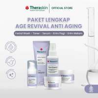 Theraskin Age Revival Anti Aging Paket Lengkap - Paket Glowing Anti Aging & Flek 5pcs dengan retinol niacinamide collagen dan tetrapeptide