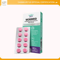 Hegen Pet Obat Cacing Kucing/Anjing 1 Box Obat Cacing dan Parasit untuk Kucing Kitten Anjing Ampuh