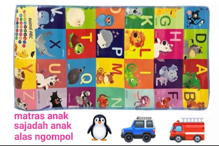 KARPET Gulung Meriah Spon Lantai Motif Karakter RANDOM