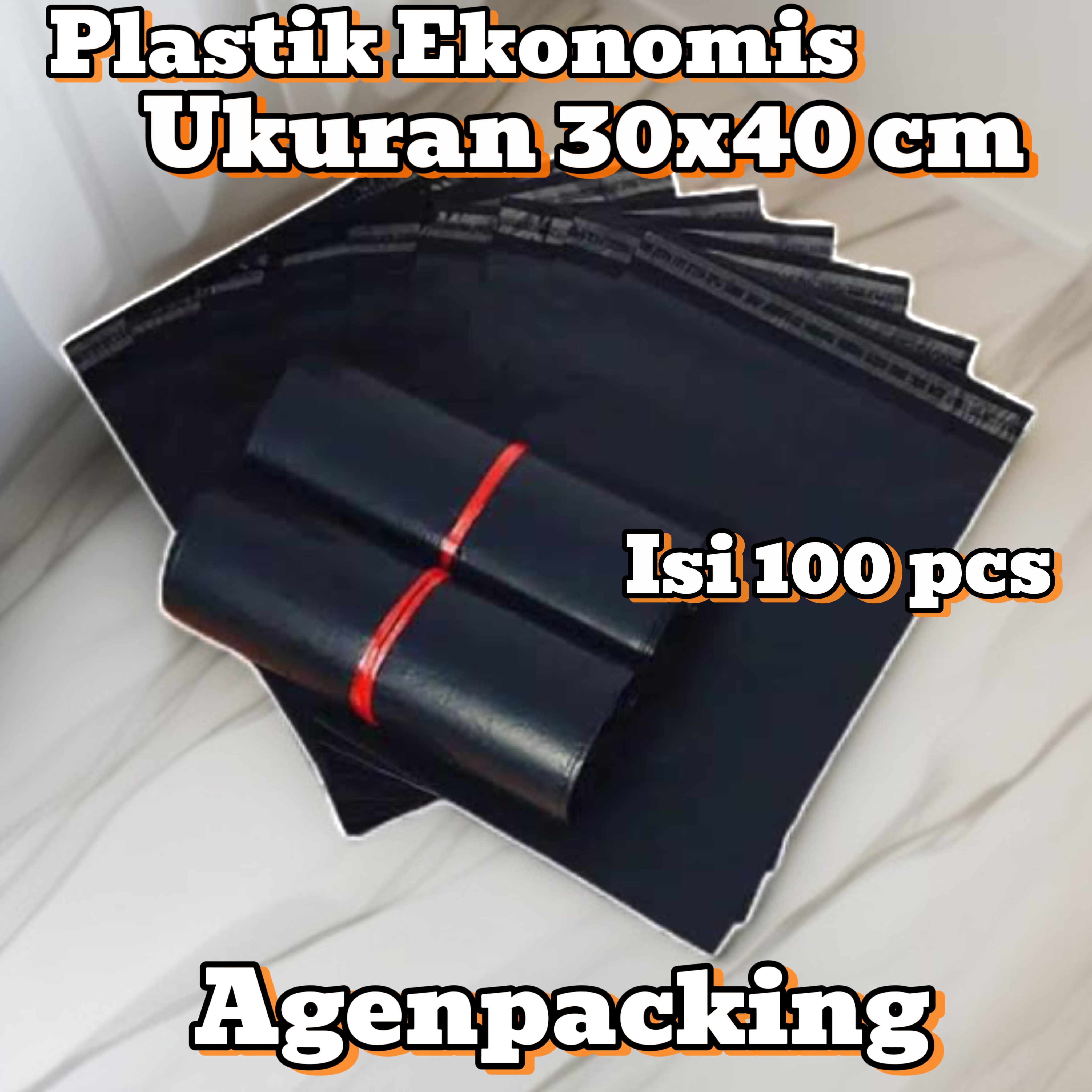 Polymailer Ekonomis 30x40cm kantong packing packaging baju plastik tebal anti sobek kantong packing