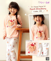 Kazel x Zebe Setelan Oblong Lengan Panjang - Celana Panjang Motif Girl