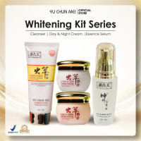 YU CHUN MEI Cordyceps Whitening Kit - Cream Asli Paket Skincare Herbal Cina Perawatan Flek Hitam Membandel Anti Aging Glow Pencerah Wajah Aman Busui Bumil Noda Hitam Bekas Jerawat Pori Pori Besar