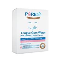 PURE BB Tongue Gum Wipes 20s Tissue Basah Pembersih Lidah Gusi Bayi