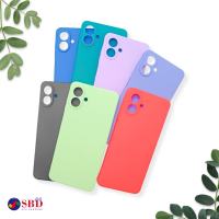 Softcase Vogue Untuk Samsung A07 Silicon Case Warna Casing Bahan Lembut dalam Bludru Soft Case Anti Noda Jamur