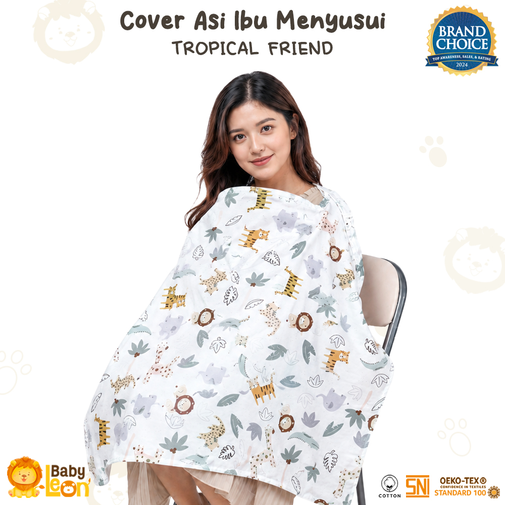 BABYLEON Cover Asi Apron Menyusui Cover Stroller Adjustable Penutup Kereta Dorong Bayi CA--06