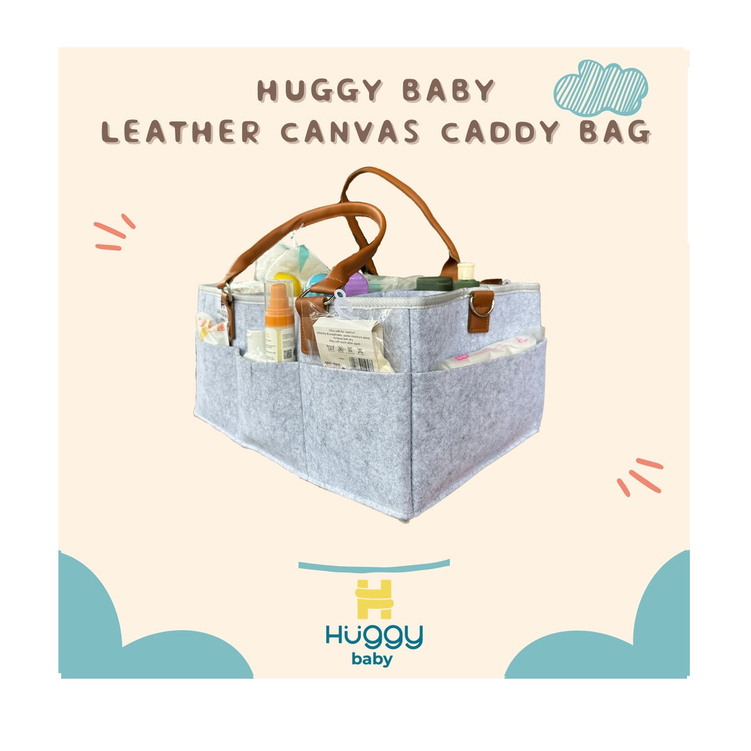 Huggy Baby BAG02 Leather Canvas Caddy Bag - B101017