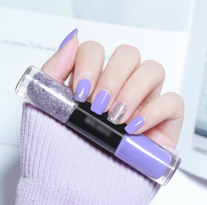 Gratis Semua - Kutek Korea Lucu Gel Nail Polis Set 2 in 1 / Kutek Halal Muslimah / Kutek Kuku / K...