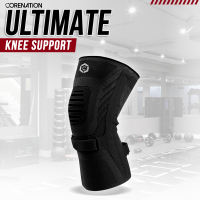 CoreNation Ultimate Knee Support | Alat Penopang Pelindung Penyangga Lutut Olahraga Premium - Alat Pemulihan Cedera Lutut Dan Nyeri Lutut |  Knee Brace Support With Side Stabilizers