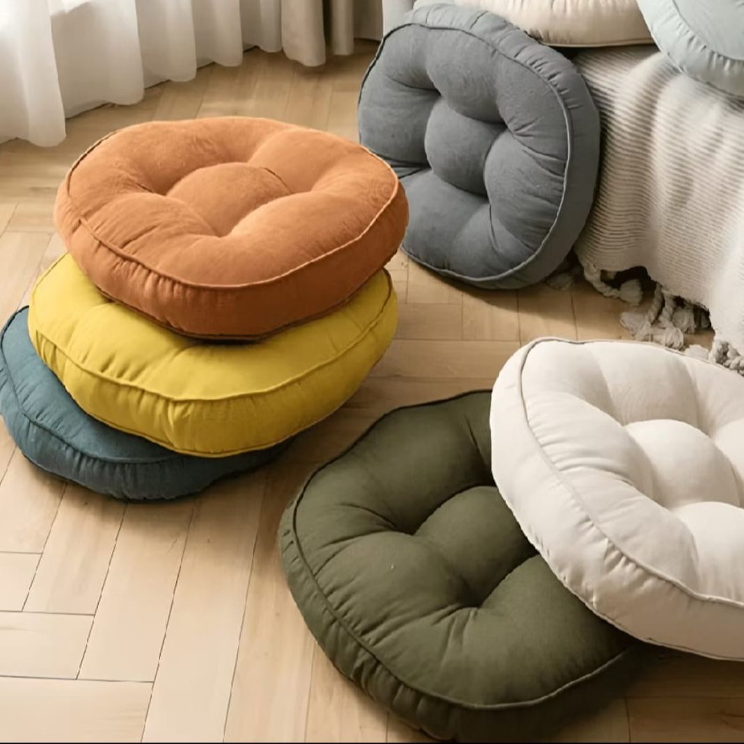 Bantal Alas Duduk Kursi Tebal Bantal Duduk Alas Kursi Bantal Kursi Lesehan Diameter 35Cm