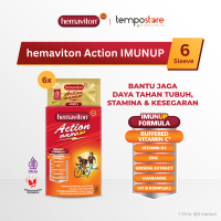 hemaviton Action ImunUp Multivitamin Kapsul Suplemen Kesehatan (6 Strip isi 5 Kapsul) [Exp : 10.2028]