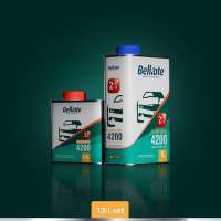 Clear Coat Belkote 2:1 PU 2K 4200 High Gloss 15 Liter/set (1Liter + 05Liter) / Vernish / Pernis