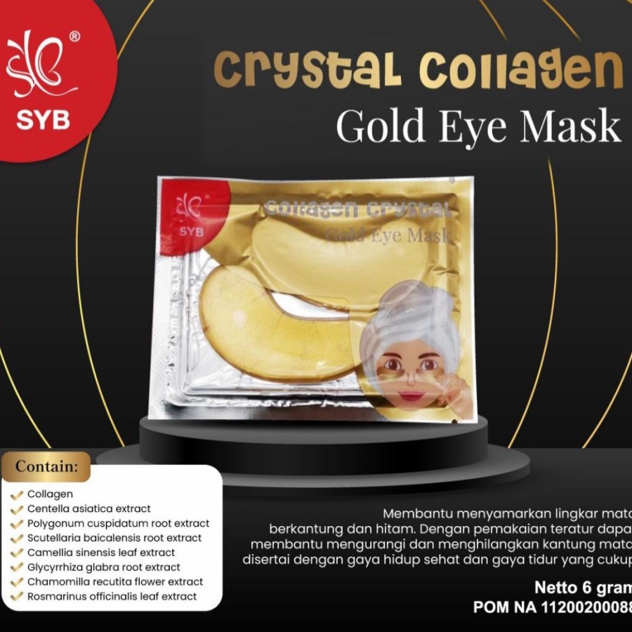 Collagen Crystal Eye Mask / Masker Mata - 1 Pcs
