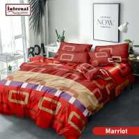 Live Flash Sale - Bedcover Set Internal Queen 160x200 Tinggi 25cm - Motif Abstrak / Bunga / Geometri / Minimalis