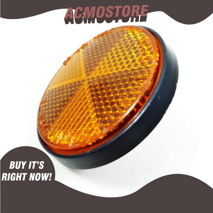 Lampu Reflektor Mata Kucing Nmax CB100 V75 V80 GL100 Dll 1 Pasang lampu reflektor mata kucing nmax cb100 v75 v80 gl100 dll 1 pasang
