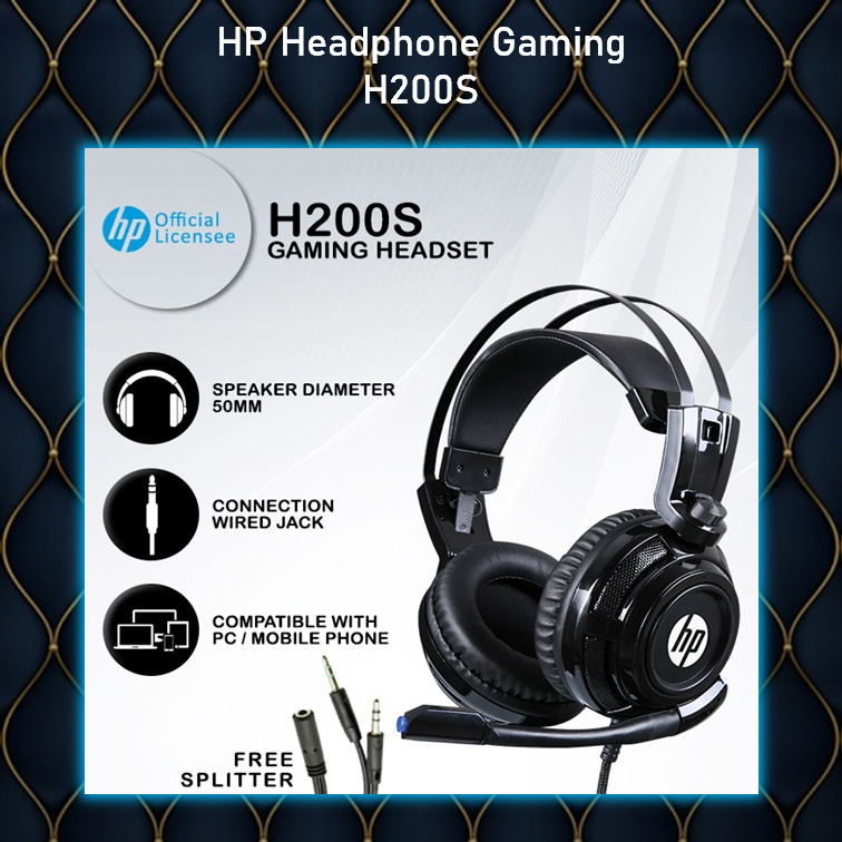Headset Gaming HP H200S - Mobile / PC Headset With Single Jack