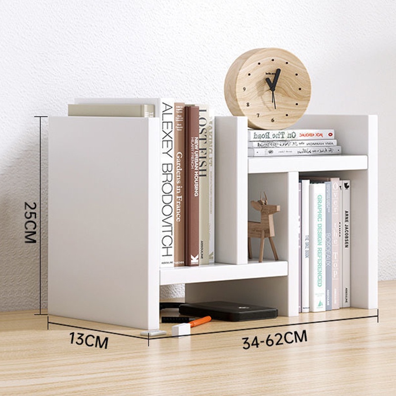 Rak Buku Meja Rak Desktop Modern Minimalis Rak Lapis Multi Rak Kosmetik Rak Penyimpanan Rak Meja Serbaguna Rak Buku
