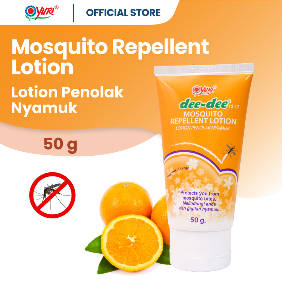 Dee dee lotion anti nyamuk 50g varian guava jeruk dan strawberry