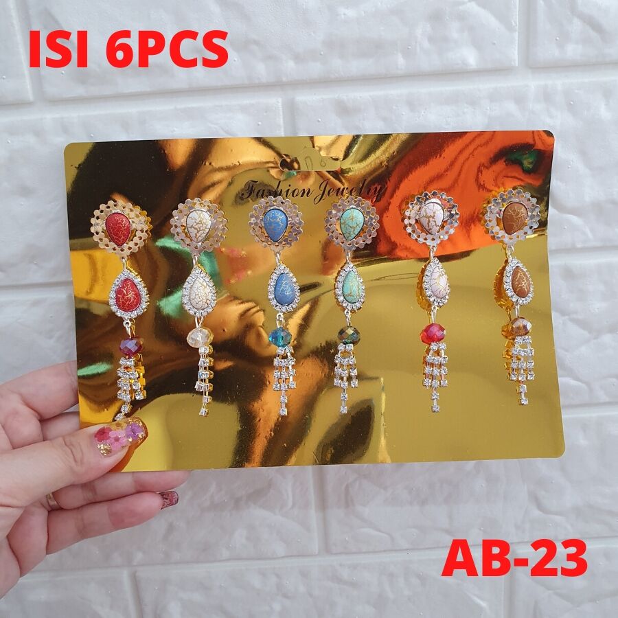 Isi 6pcs Bross Hijab AB236 / AB23 isi 6pcs bross hijab ab236 / ab23