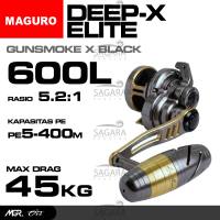 Reel Maguro Deep X Elite 400 | 500 | 600 | Reel OH Lever Drag | Reel Pancing
