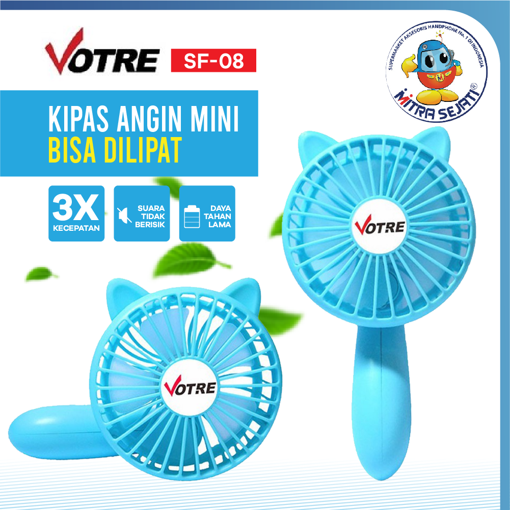 Kipas Mini Fan Warna Lipat Votre SF08 - AFANSF08V