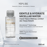 NPURE Gentle & Hydrate Micellar Water / Make Up Remover / Pembersih Make Up / Deep Cleansing / No Alcohol / No Fragrance / Sensitive Skin / Natural Skincare / No SLS / Hypoallergenic / Dermatologically Tested / Non Acnegenic / Aman Bumil Busui / HALAL