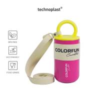 Technoplast Tumbler Stainless Steel Coffee Tumbler Bottle Tahan Panas Dingin 15jam 400ml