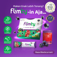 Flimty Fiber - 1 Box (isi 16 Sachet) - Rasa Blackcurrant