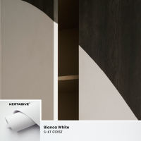 S-SERIES BIANCA WHITE - PVC INTERIOR FILM KERTASIVE ( 122 CM )