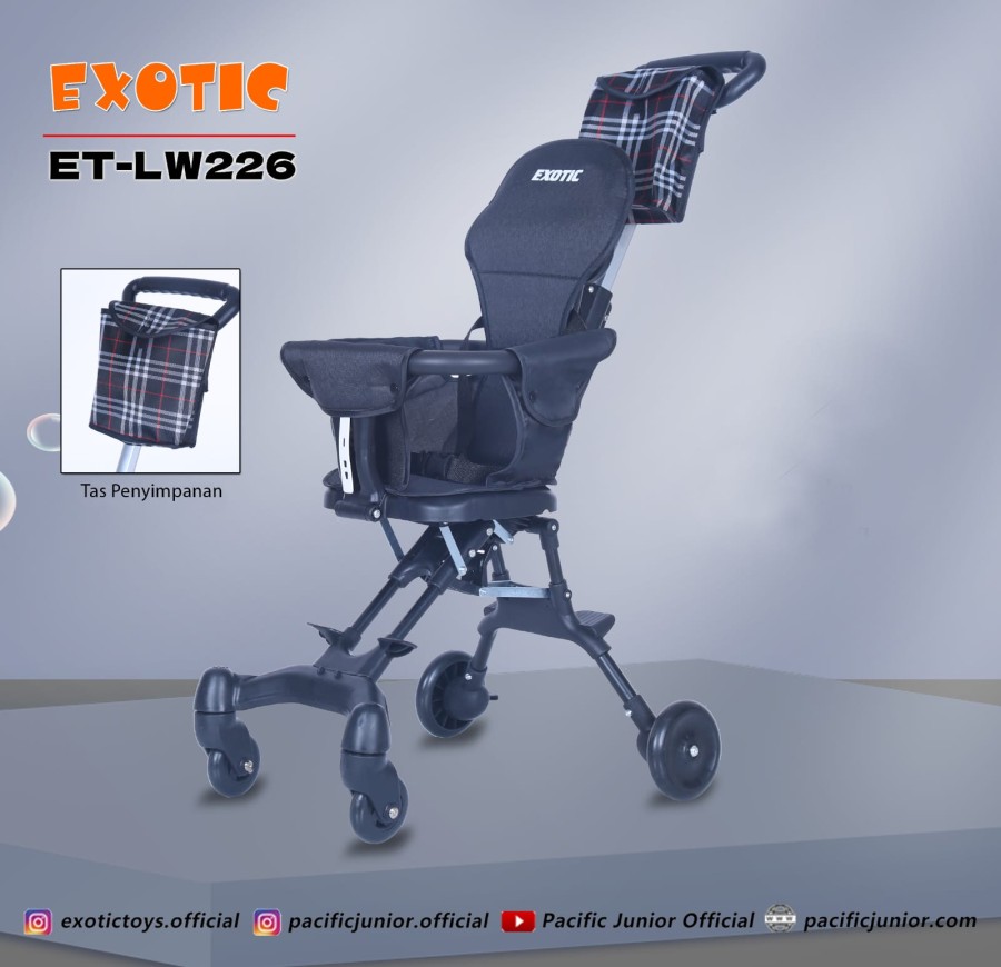 Baby Stroller LW 126 Exotic LW126 Alat Bantu Bawa Bayi Dorongan Anak / lw 127 / lw938 / lw226 // lw 227 // lw979